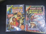 MARVEL COMICS GIANT SIZE MASTER OF KUNG FU ISSUES 1 2 3