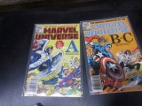 MARVELS BOOKS 0 THROUGH 4 AND THE OFFICIAL HANDBOOK OF THE MARVEL UNIVERSE