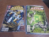 APPROXIMATELY 25 COMICS INCLUDING DC AZTEK ISSUES 1 THROUGH 10 AND MARVEL C