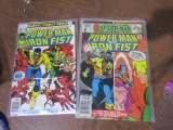 5 COMICS INCLUDING MARVEL POWER MAN AND IRON FIST AND THE MICRONAUTS AND RO