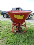 #306 PAIR OF AGRISUPPLY SPREADERS ONE IS RUSTED OUT NO PTO 540 PTO 3 PT HIT