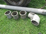 #3602 IRRIGATION PIPE AND 4 ELBOWS 6