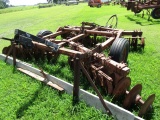 #325 LONG 12' DISK SINGLE HYD CYLINDER GOOD TIRES TAIL BOARDS