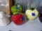 COLLECTION THREE APPLE COOKIE JARS