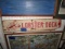 OLD HAND PAINTED WOODEN SIGN LOBSTER DOCK 36 X 8