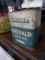 2 GALLON METAL SINCLAIR EMERALD AUTO OIL