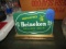 HEINEKEN LIGHTED SIGN 10 X 8