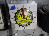 NAC CHARGE PLAN LIGHTED CLOCK 15 X 15 X 4