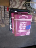 2 CHEVROLET PARTS ACCESS 1953-1965 CORVETTE BOOK AND CHEVROLET CHRONCILE AN