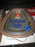 NATURAL LIGHT LIGHTED SIGN 21 X 18 X 5