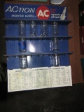 AC SPARK PLUG DISPLAY METAL 18 X 24