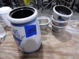 5 PCS ROWE POTTERY