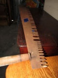 ANTIQUE 2 MAN BUCK SAW