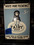 FAIRY SOAP SIGN PORCELAIN SIGN 10 INCH X 7 INCH