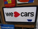 CARS SIGN 30 X 15