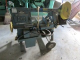 WELLSAW MOD 58B MEDAL BAND SAW ON CASTERS