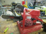 REDSAW RZ60 SN C785254328 WITH WATER HOSE ATTACHMENT