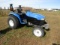 #1303 NEW HOLLAND TRACTOR TC33D SUPER BOMER 3703 HOURS TURF TIRES FRONT WEI