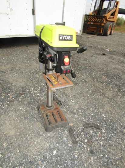 #3913 RYOBI DP103L DRILL PRESS 2 INCH MAX DRILL DEPTH ON STAND