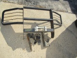 #6310 PUSH BAR WITH WINCH PLATE HAS MOUNTING BRACKETS