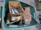 BOX LOT MISC HARDWARE AND TOOLS