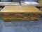 HEAVILY CARVED BLANKET CHEST 5 FEET LONG X 2 FEET  AND 18 INCH TALL