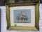 FRAMED PRINT HARRISON HOUSE IN NEWARK MD 24 X 20