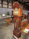 HOWARD AND MILLER SUN AND MOON GRANDFATHER CLOCK