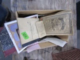 BOX LOT OFFICIAL GUIDE TO RR 1929 AND OTHER EARLY RR LEDGERS AND BOOKS