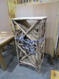 PRIMITIVE STYLE RACK APPROX 40 INCH TALL X 14 X 19