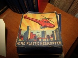 ACME PLASTIC HELICOPTER IN ORIGINAL BOX