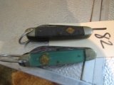 GIRL SCOUT AND CUB SCOUT POCKET KNIVES