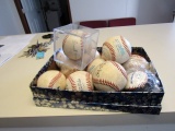 LOT OF SIGNED AND UNSIGNED BASESBALLS INCLUDING FRANK PERDUE SIGNED BASEBAL