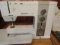BERNINA RECORD 930 ELECTRONIC SEWING MACHINE INCLUDING WORK STAND AND SEWIN