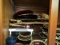 CONTENTS OF KITCHEN CABINET INCLUDING BROWN WARE APPROX 45 PCS SERVINGS PCS