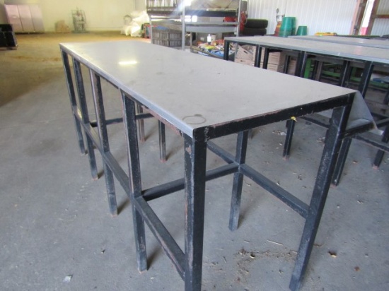 SORTING TABLE SS TOP 8 X 45 X 47" TALL