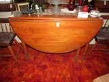 ANTIQUE DROP LEAF KITCHEN TABLE