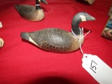 MINIATURE CANADA GOOSE CARVED BY BILL RIGGIN CRISFIELD