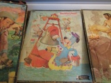 EARLY TOYS AND PUZZLES ROY ROGERS HUCKLEBERRY HOUND ETC