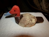 MINIATURE DRAKE CANVASBACK BY JE TYLER CRISFIELD MD