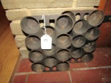 SET OF CAST IRON MUFFIN TINS