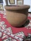 EARLY RED CLAY POT 6 INCH TALL X 7 INCH ACROSS