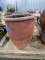 EARLY RED CLAY POT 10 INCH TALL X 9 INCH ACROSS