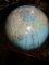 LARGE NATIONAL GEOGRAPHIC GLOBE APPROX 18 INCH TALL X 16 INCH ACROSS