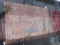 ANTIQUE IRANIAN STYLE RUG VERY WORN 51 INCH X 70 INCH