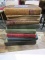 LOT OF HARDBACK BOOKS INCLUDING MARK TWAIN DICKENS TALES MANY TITLES