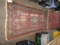 ANTIQUE MEDALLION RUG 75 INCH X 36 INCH