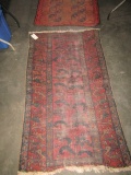 ANTIQUE RUG APPROX 66 INCH X 38 INCH