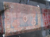 ANTIQUE IRANIAN STYLE RUG VERY WORN 51 INCH X 70 INCH