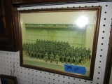 PENNSYLVANIA STATE POLICE ACADEMY PHOTO FRAMED UNDER GLASS